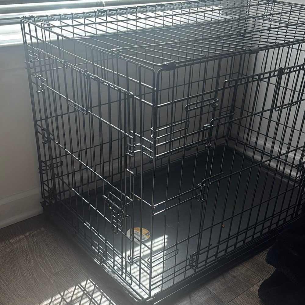 Durable Black Pet Cage